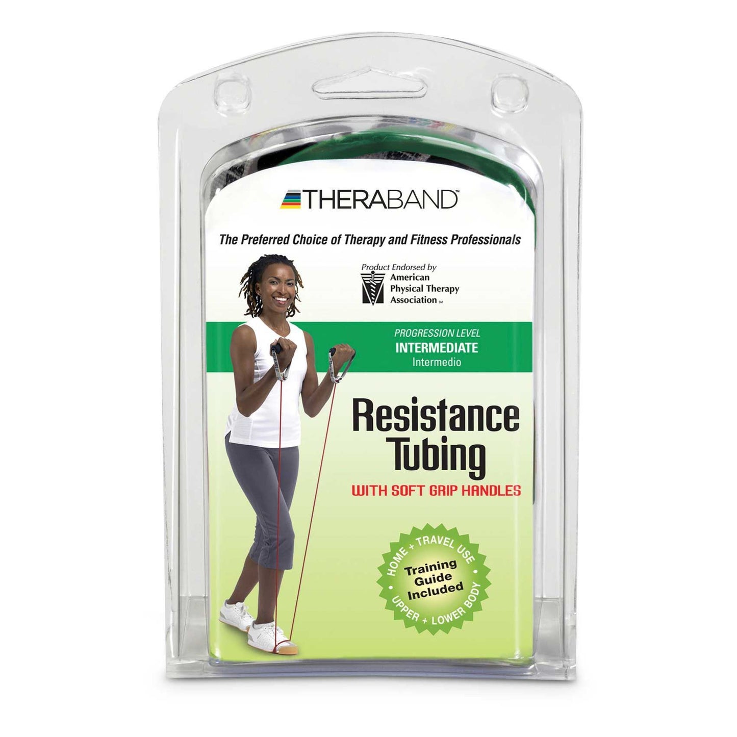 THERABAND TUBING SOFT HANDLES